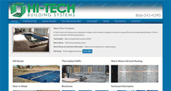 Desktop Screenshot of hi-techbuilding.com